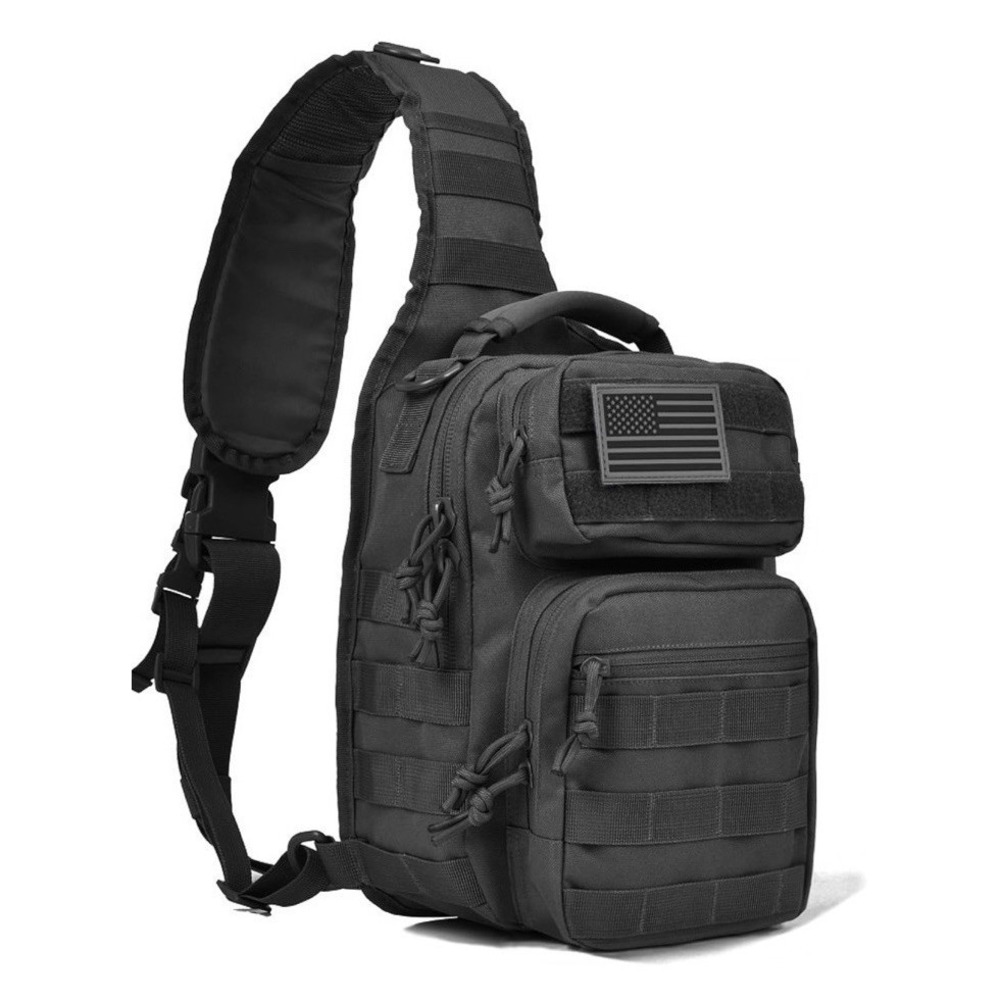 REEBOW GEAR Tactical Sling Bag Pack Military Rover Shoulder Sling Backpack